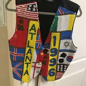 Olympics vest Size 6-8